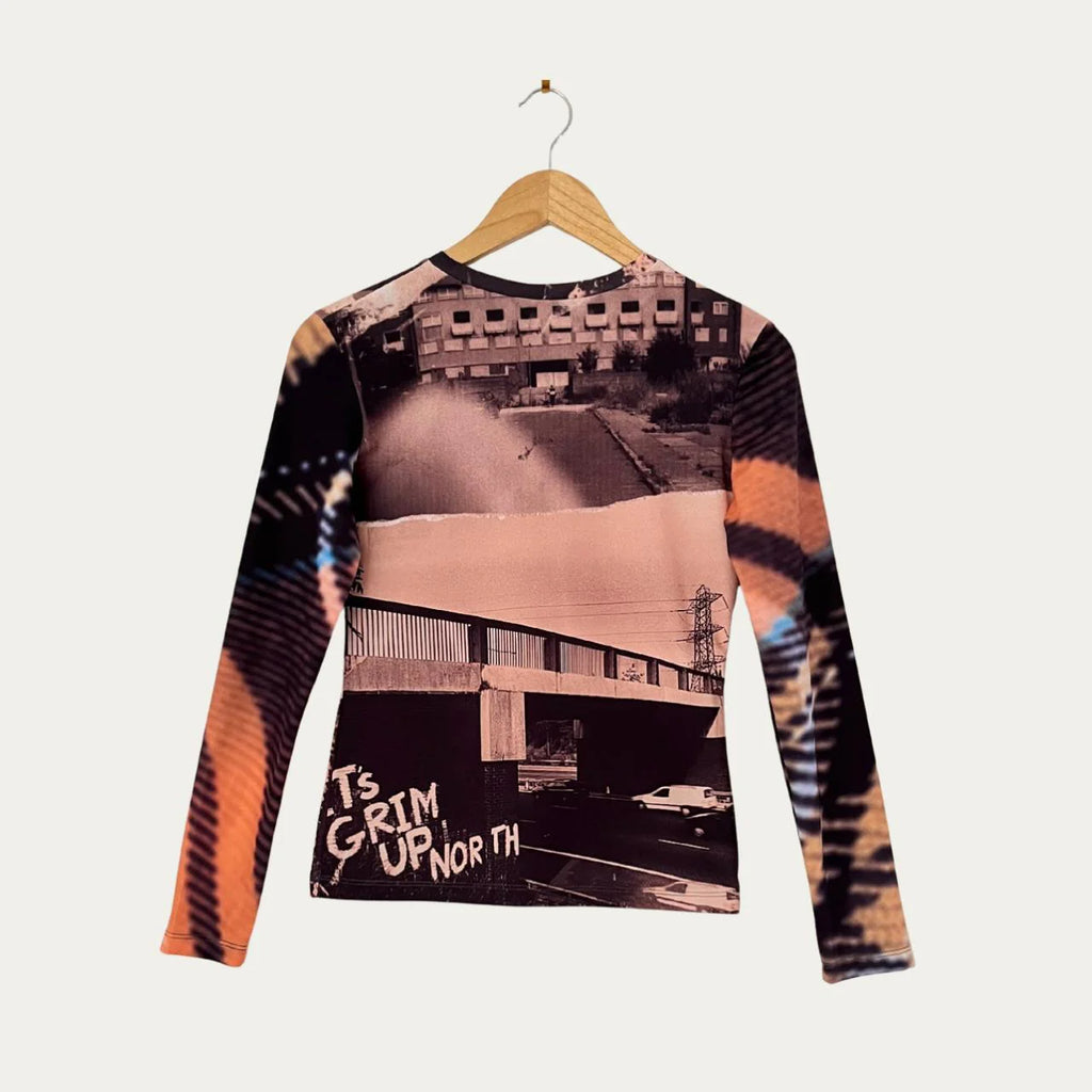 Lucinda Babi GRIM UP NORTH Long Sleeve Top Size XS-S.