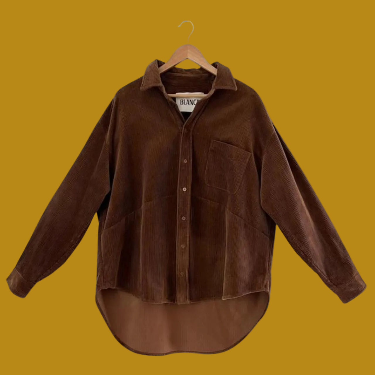 Blanca CALAIS Shirt in Brown.
