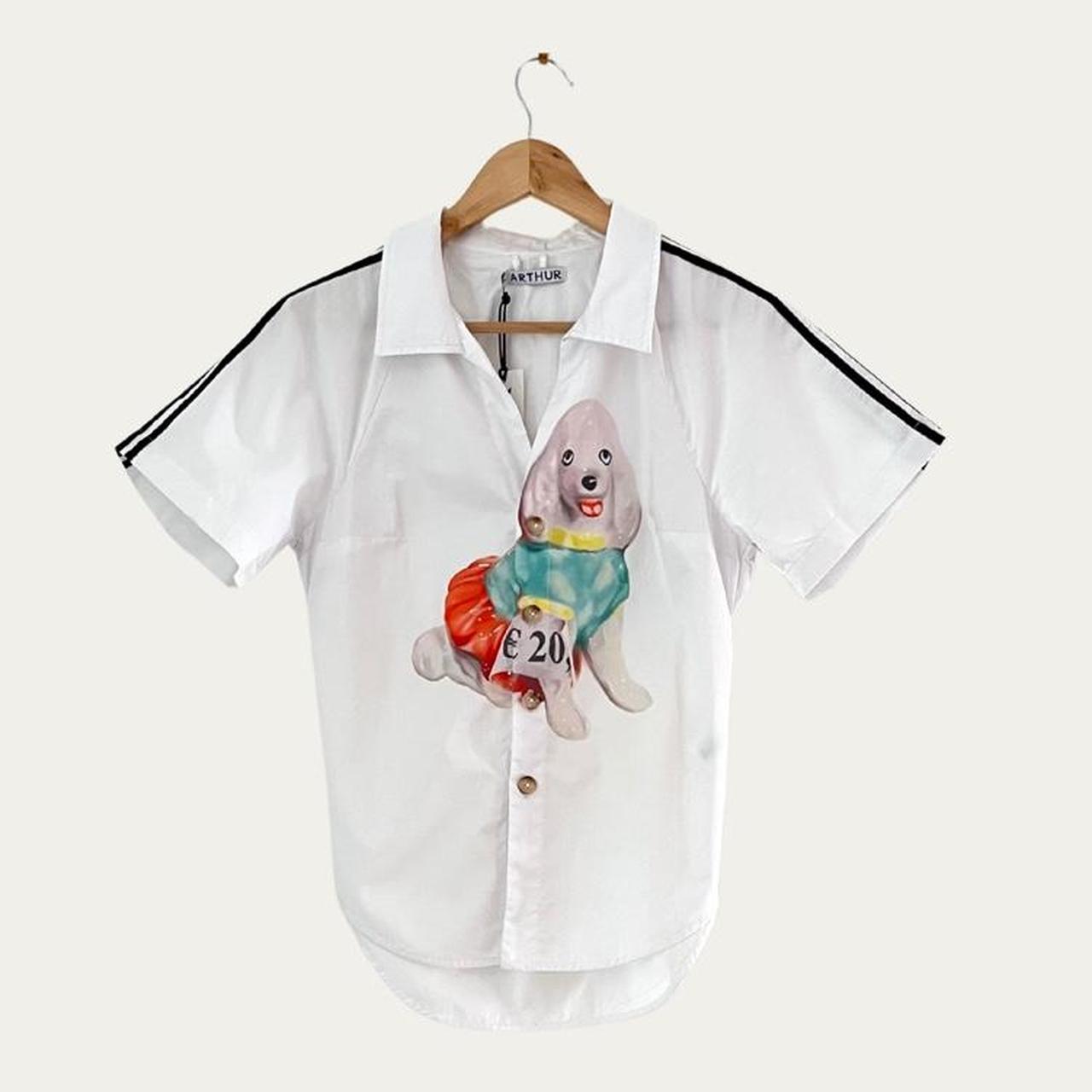 Arthur Apparel BNWT RAGLAN Shirt in Fancy Poodle.