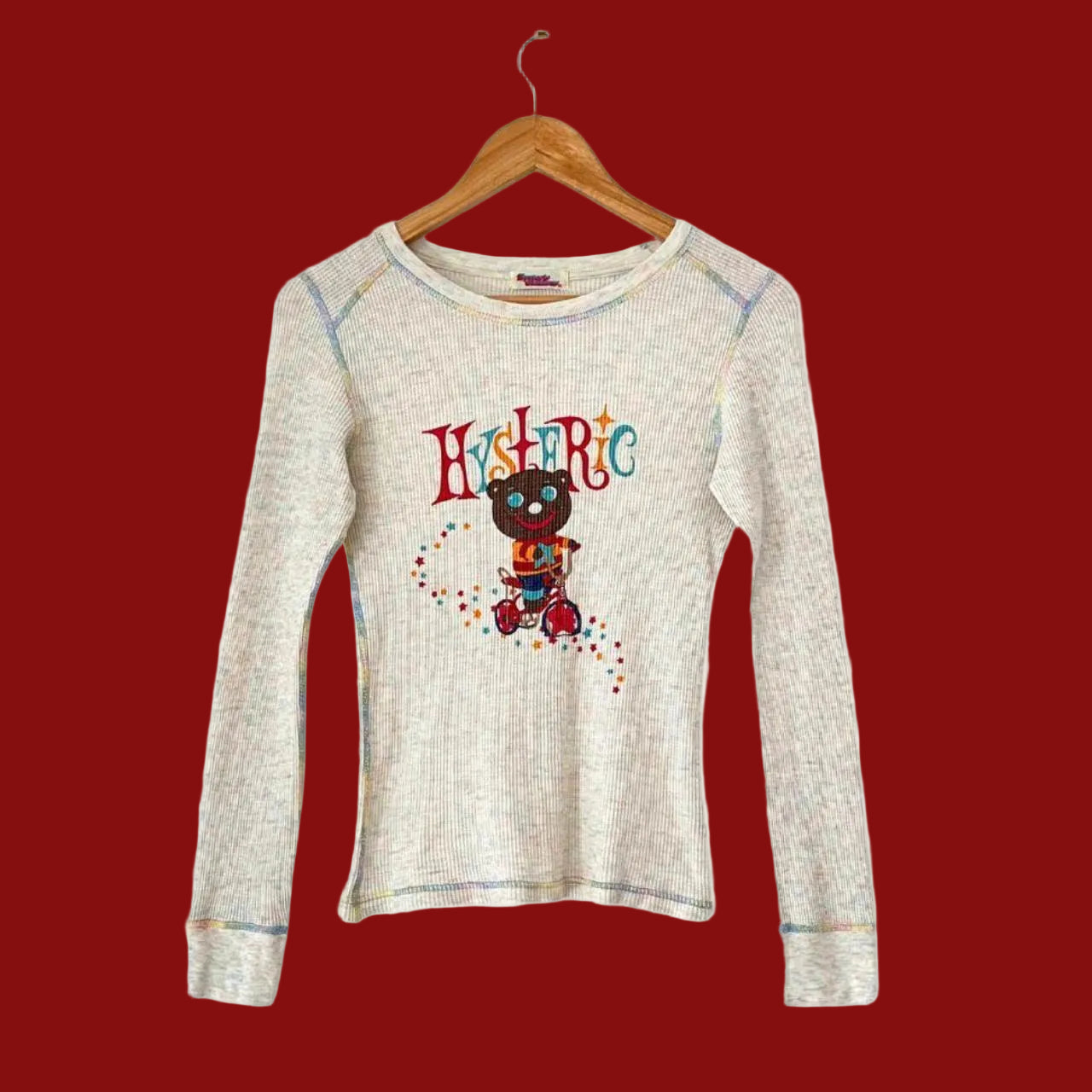 Hysteric Glamour Archives Long Sleeve Printed Top.