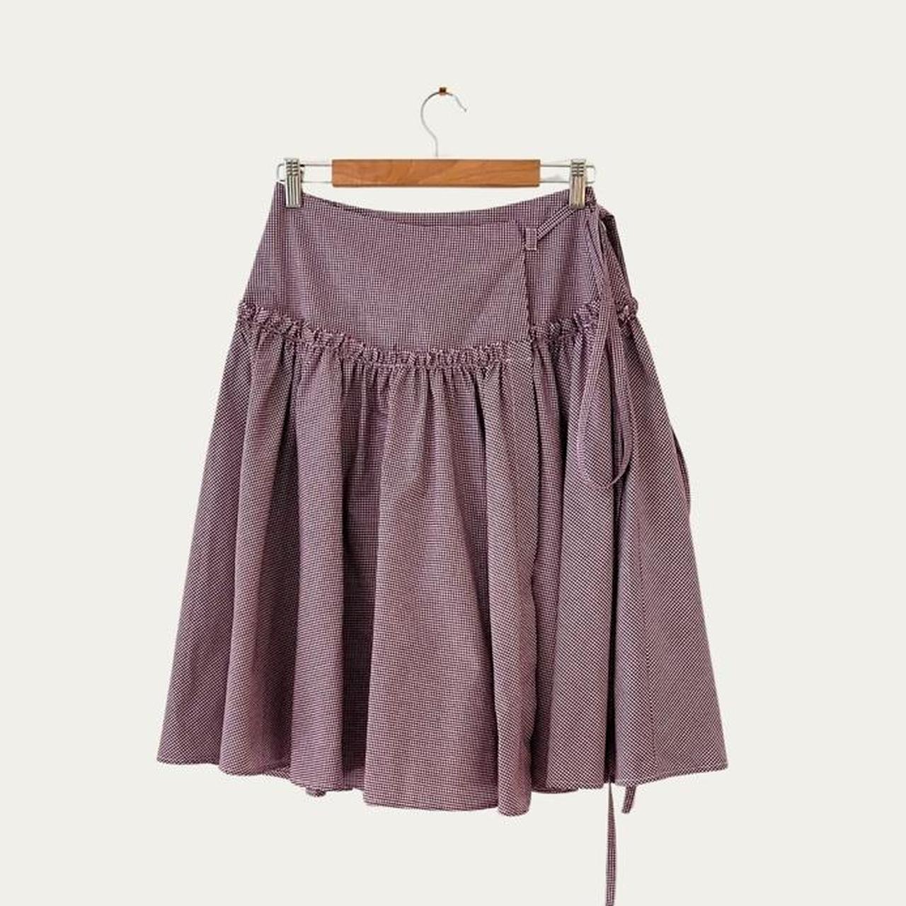 Mode Mischief COSTES Midi Skirt in Rhubarb Plaid.