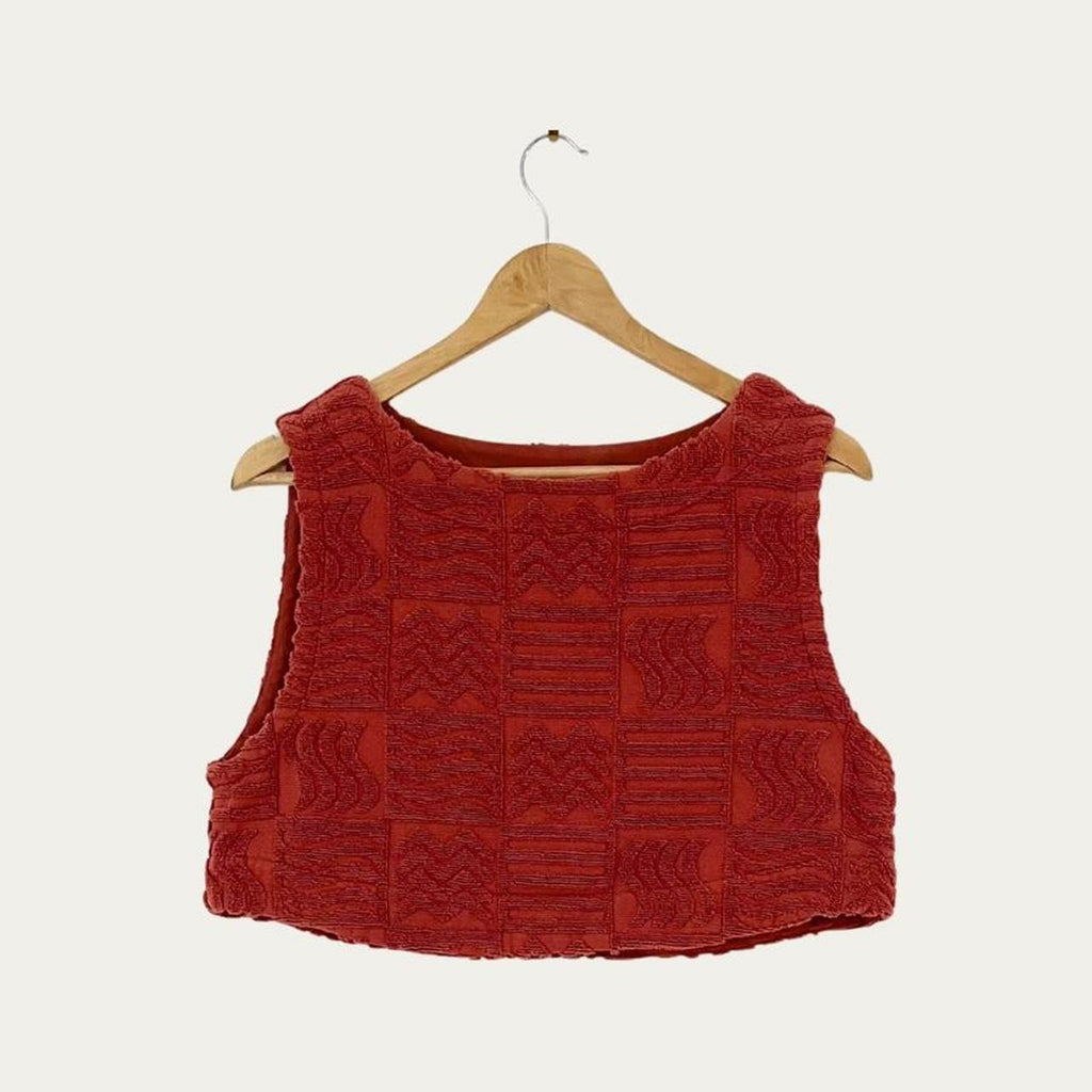 Lucy Folk SPRITZ Crop Terry.
