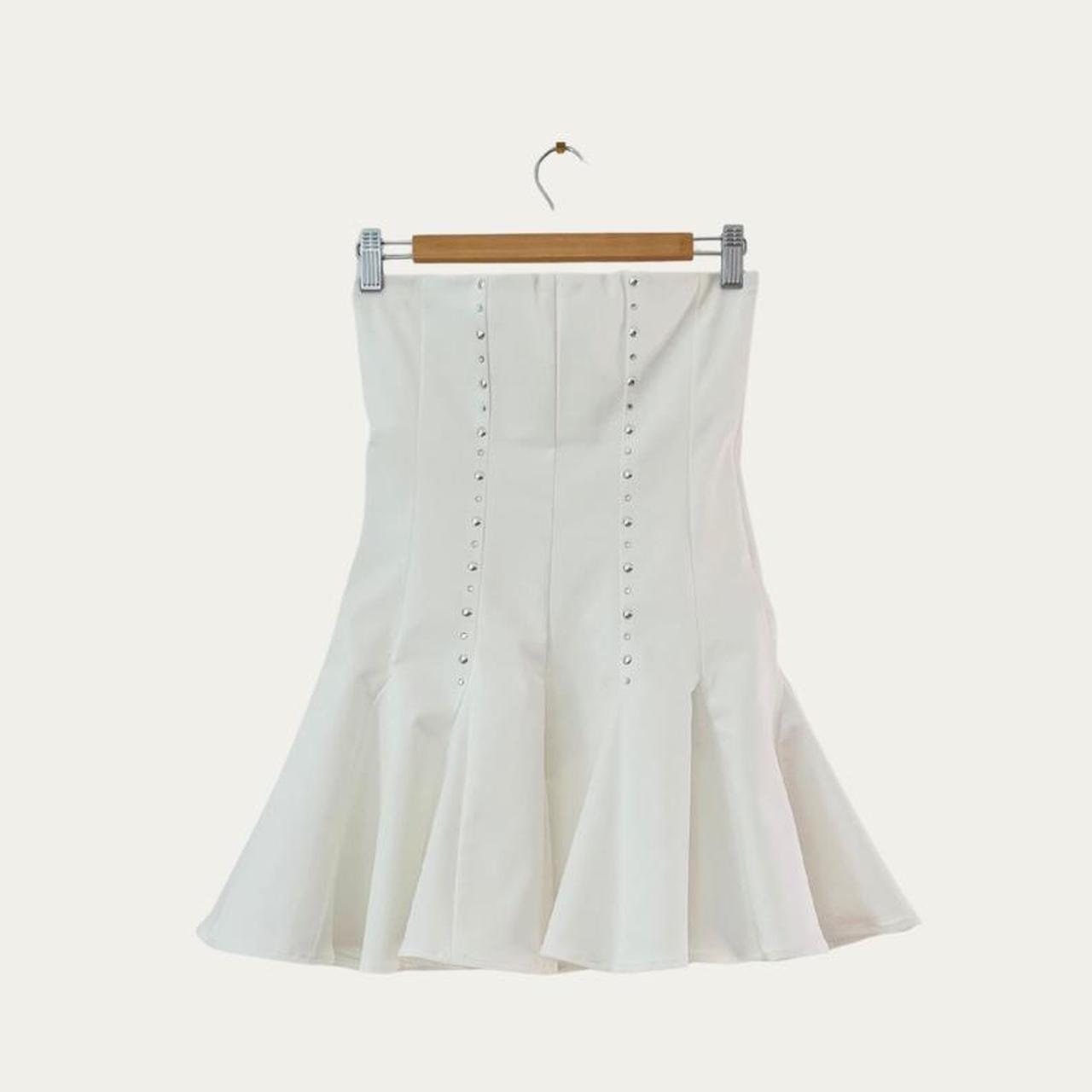 Gimaguas WILLIAMS White Mini Dress.