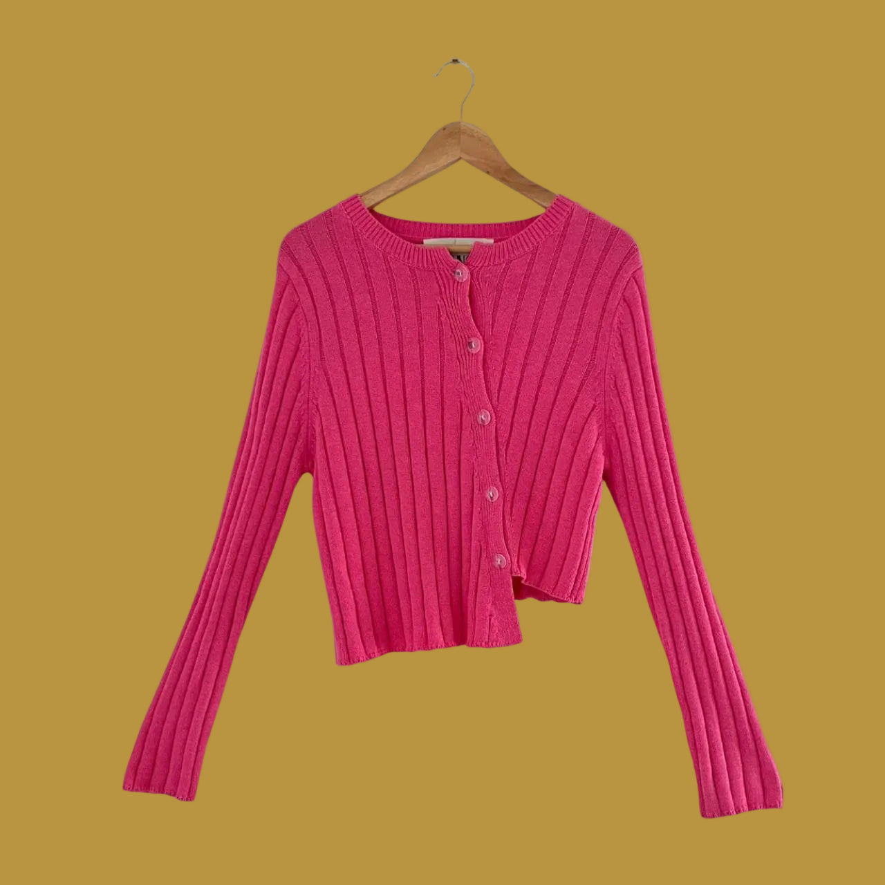 Blanca Knit Cardigan in Pink.