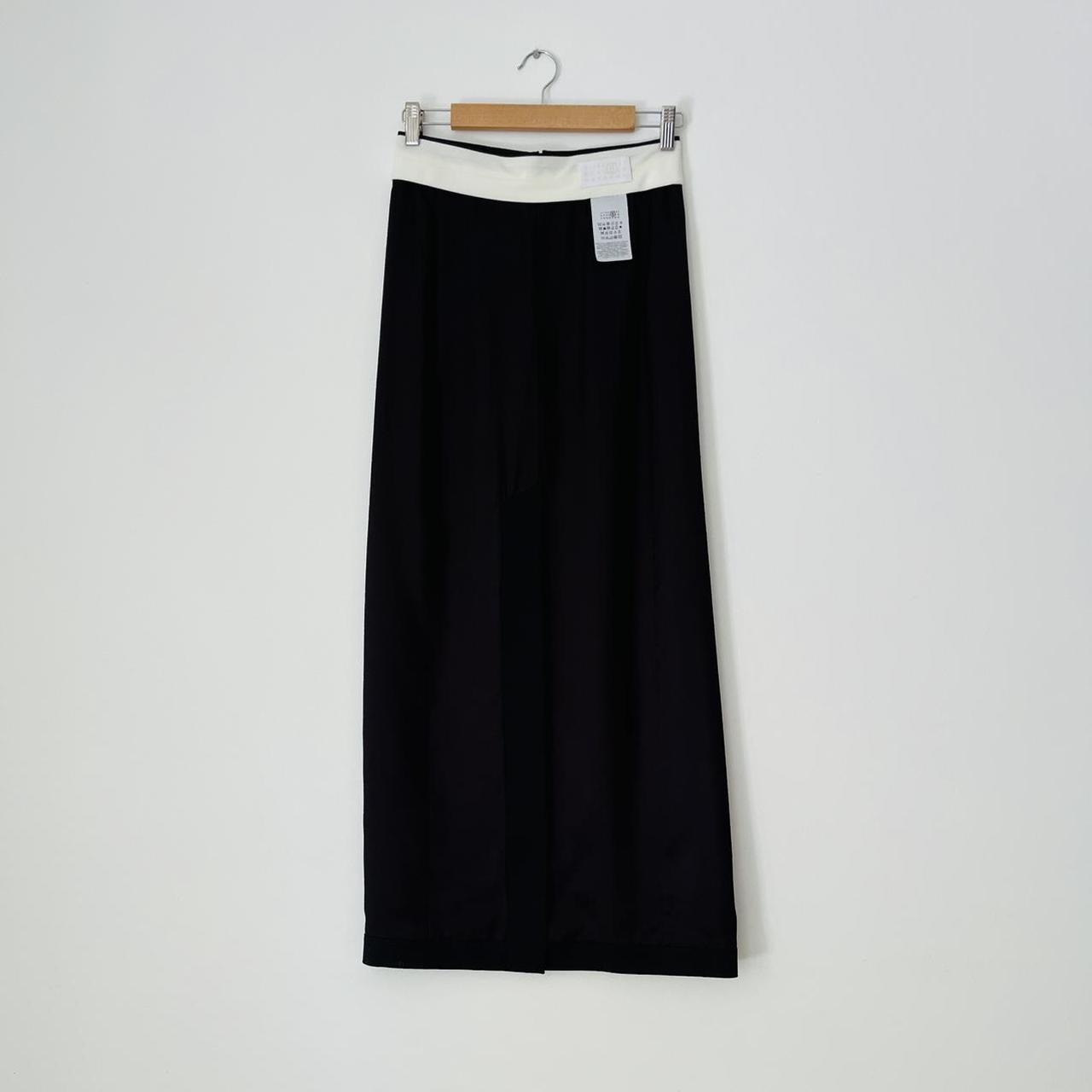 Margiela BNWT Maxi Tailored Skirt in Black.