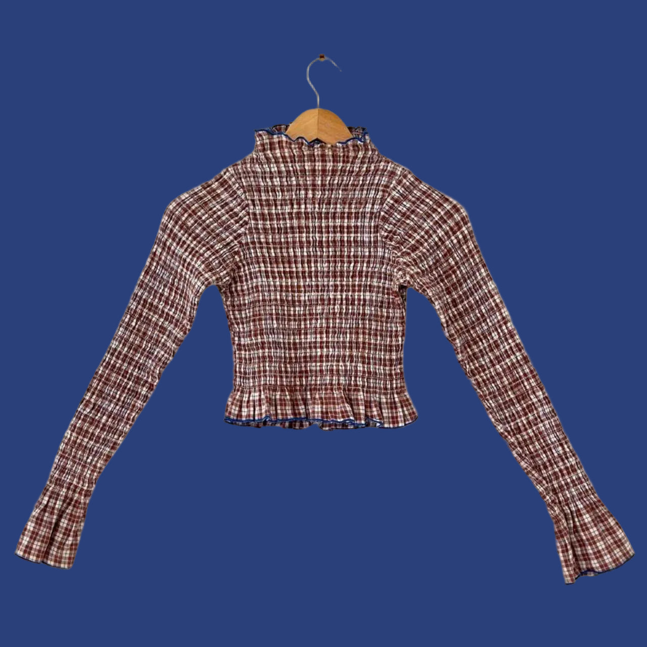 Aprés Studio Ruched Skivvy in Brown.