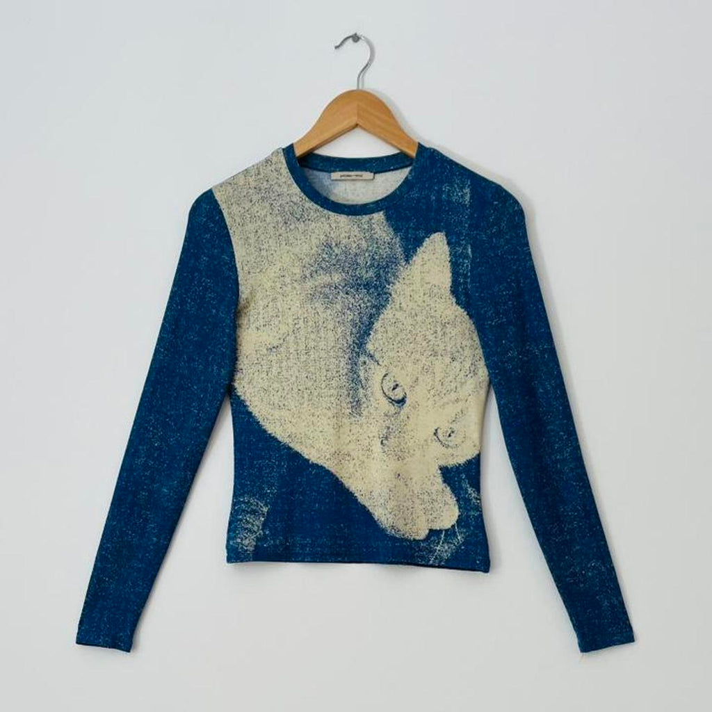 Paloma Wool FLOVI Top in Kitten Print.