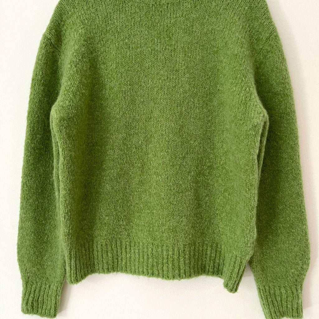 Paloma Wool BEN TROBAT Jumper in Kiwi Green.