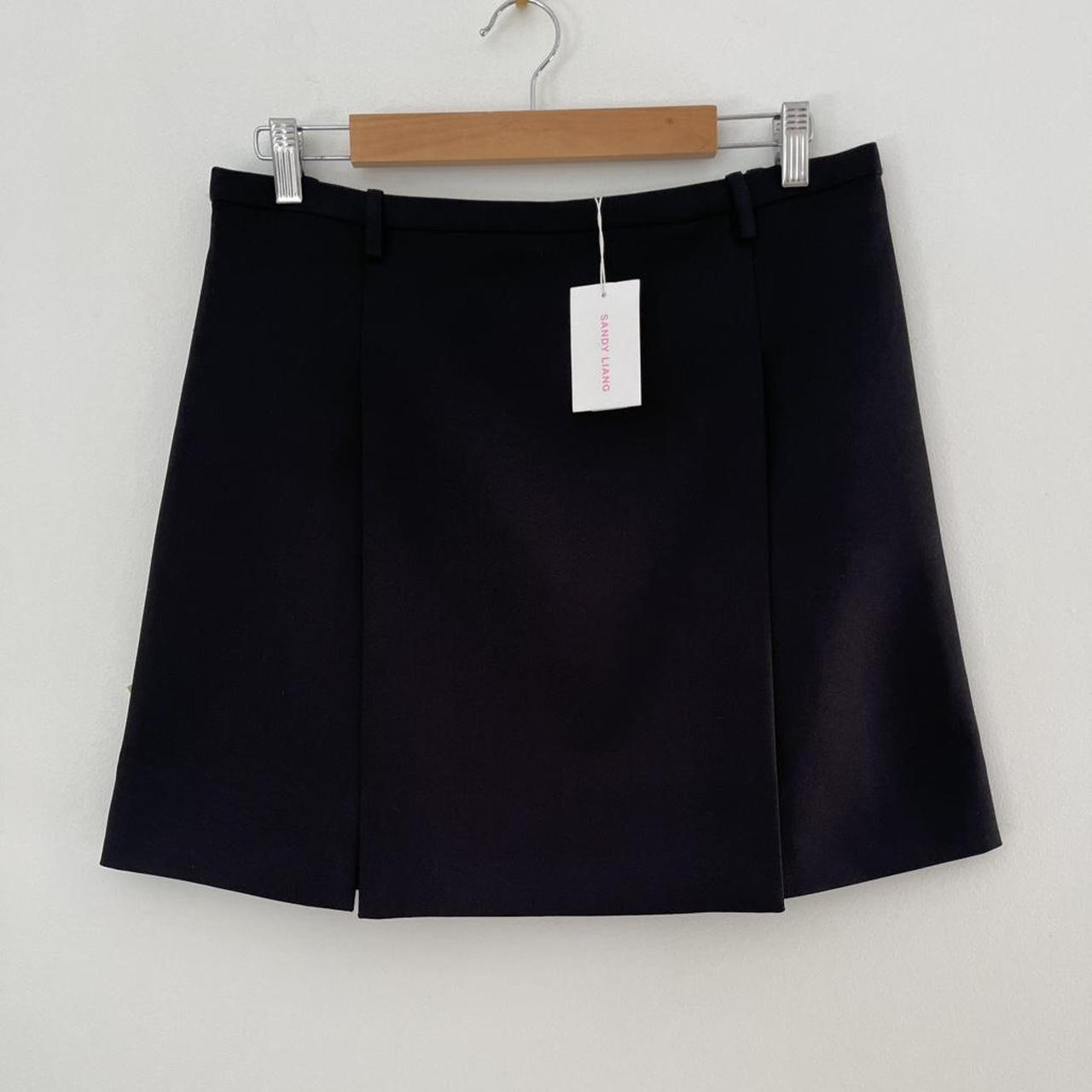 Sandy Liang BNWT DART Skirt in Black.