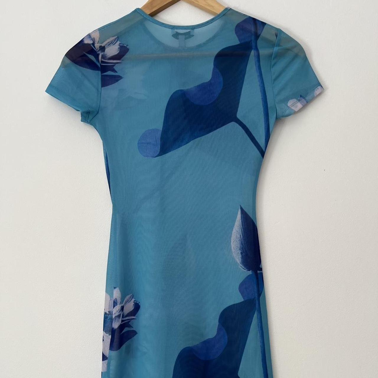 Miaou BNWT BILLIE Mini Dress in Blue Lotus.
