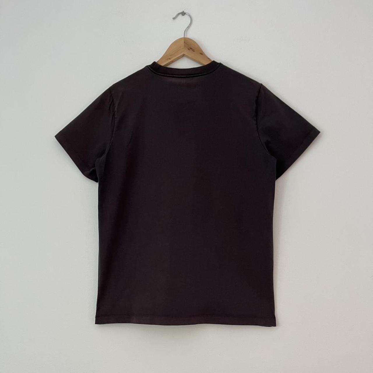 Ganni Simile Logo T-shirt in Grey.