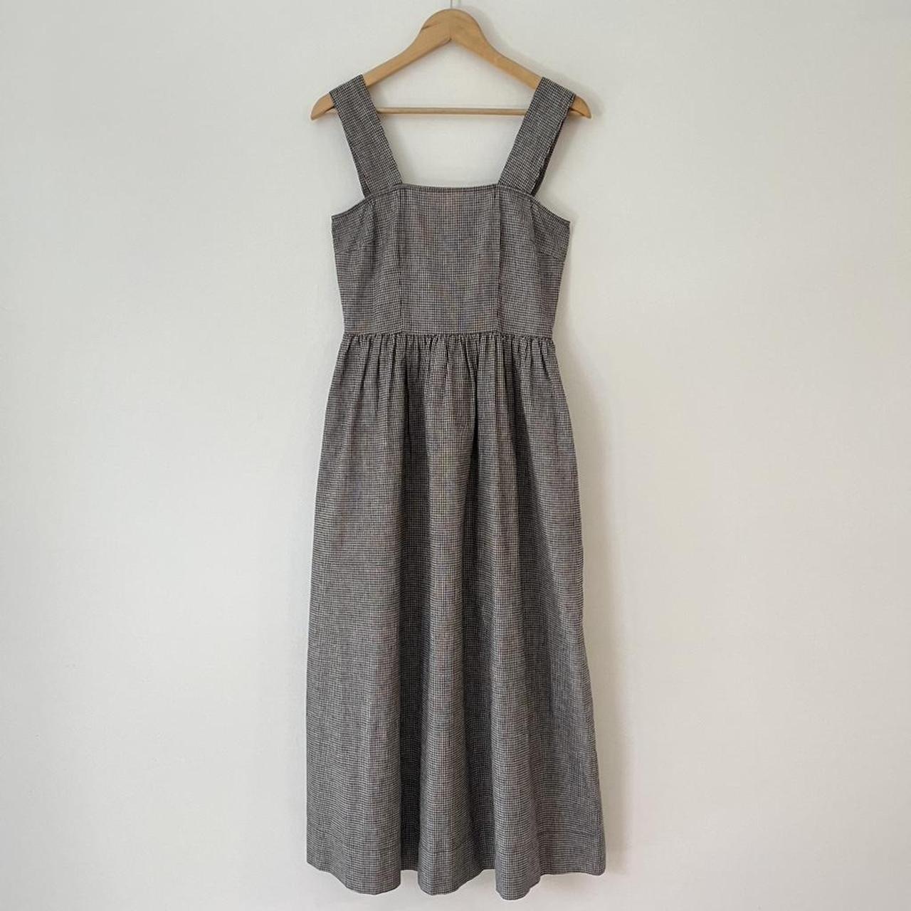 Permanent Vacation HEARTFELT Sundress in Black/White Gingham.