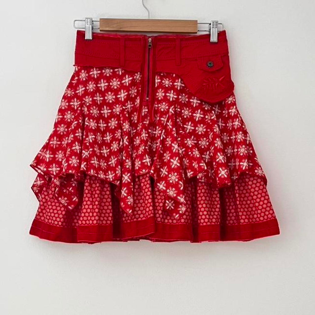 Marithé et François Girbaud Vintage Mini Skirt.