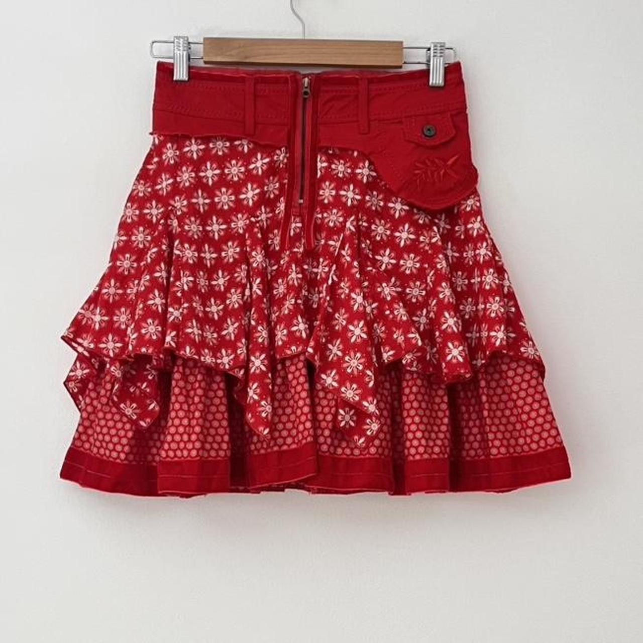 Marithé et François Girbaud Vintage Mini Skirt.