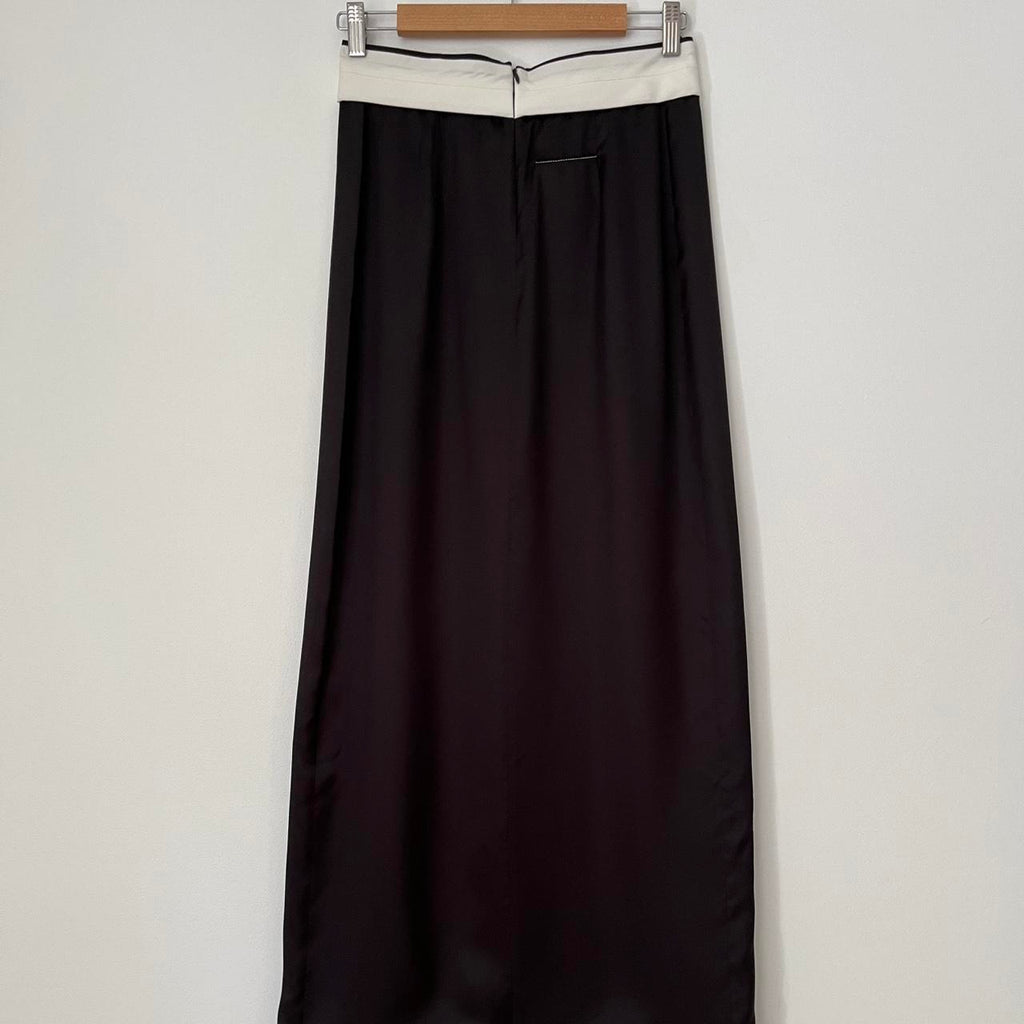 Margiela BNWT Maxi Tailored Skirt in Black.