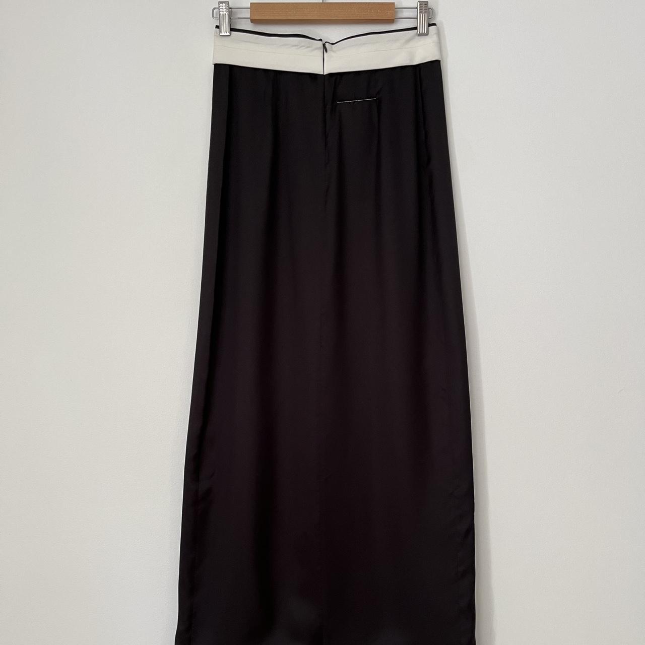 Margiela BNWT Maxi Tailored Skirt in Black.