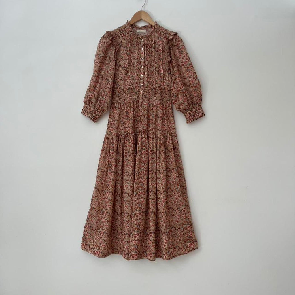 Dôen MONET Dress in Pink Valley Floral.