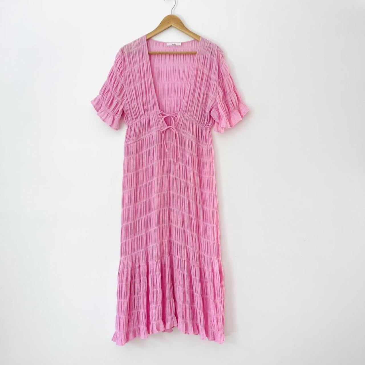 Ruby NZ MIRELLA V-Neck Dress in Orchard.