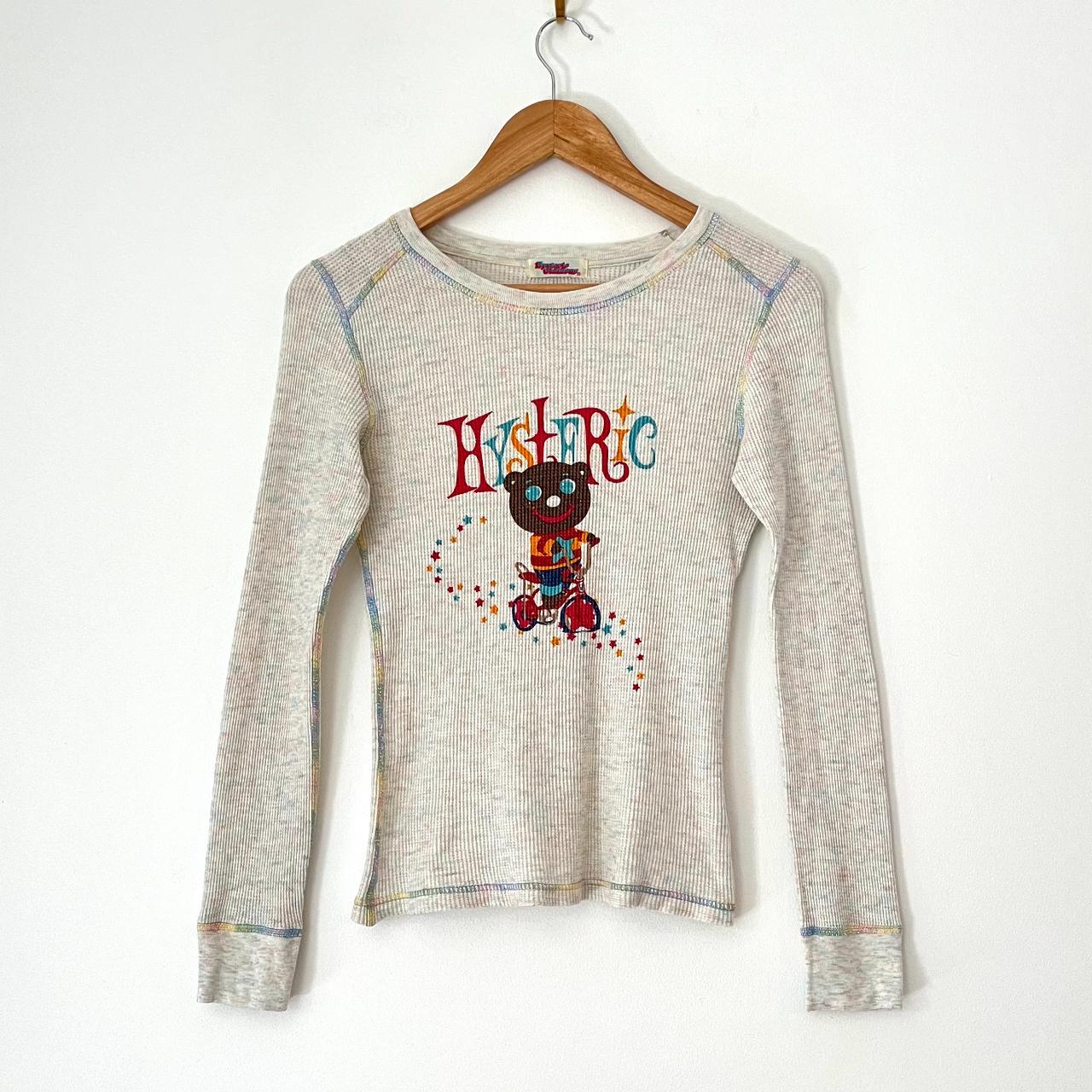 Hysteric Glamour Archives Long Sleeve Printed Top.