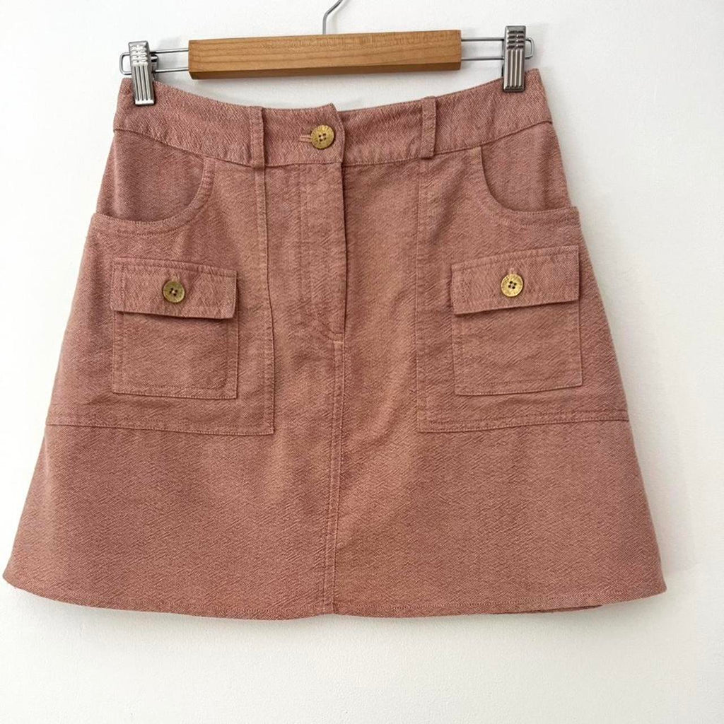 Lucy Folk Mini Skirt.