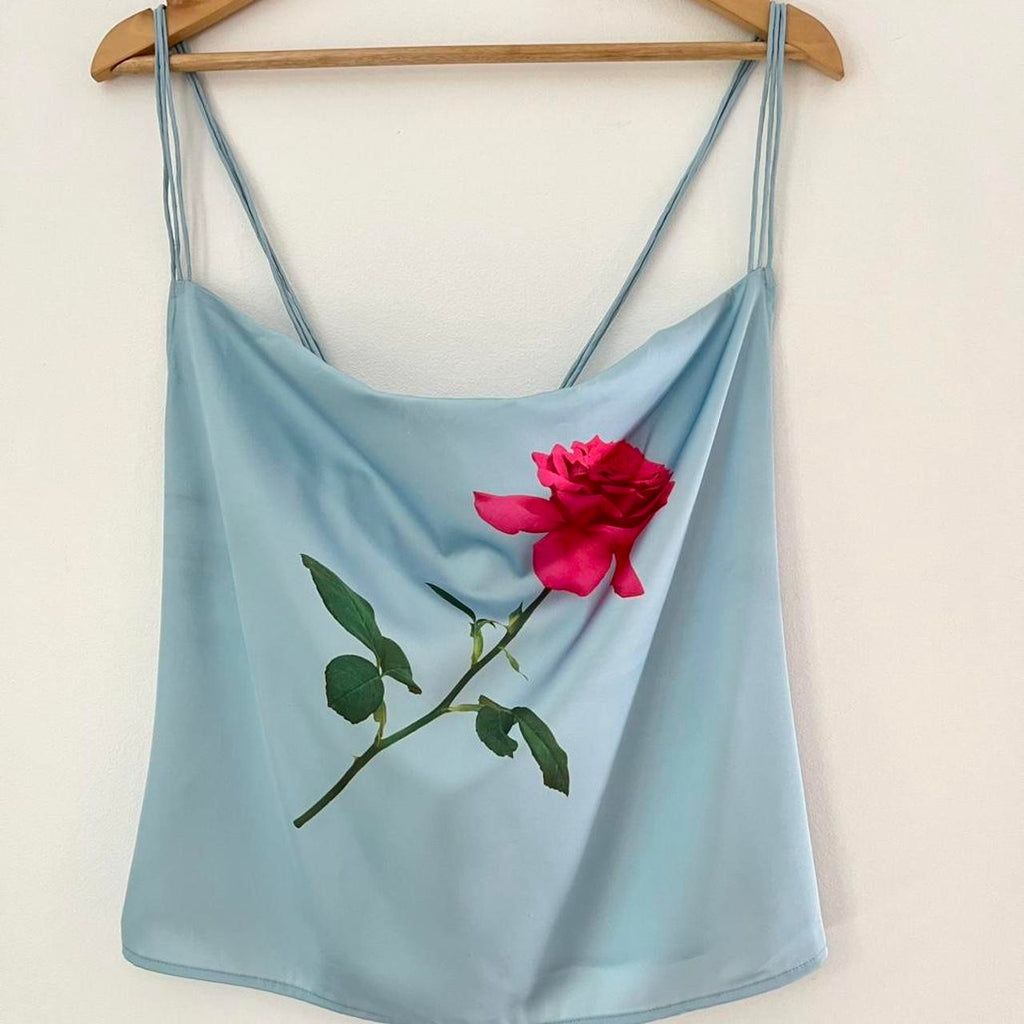 Tyler Mcgillivary Rose Cowl Neck Cami.