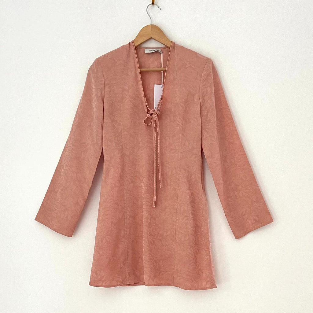 Lovaan BNWT ISLA Dress in Dusty Pink.