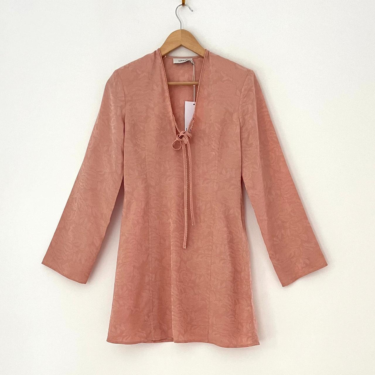 Lovaan BNWT ISLA Dress in Dusty Pink.