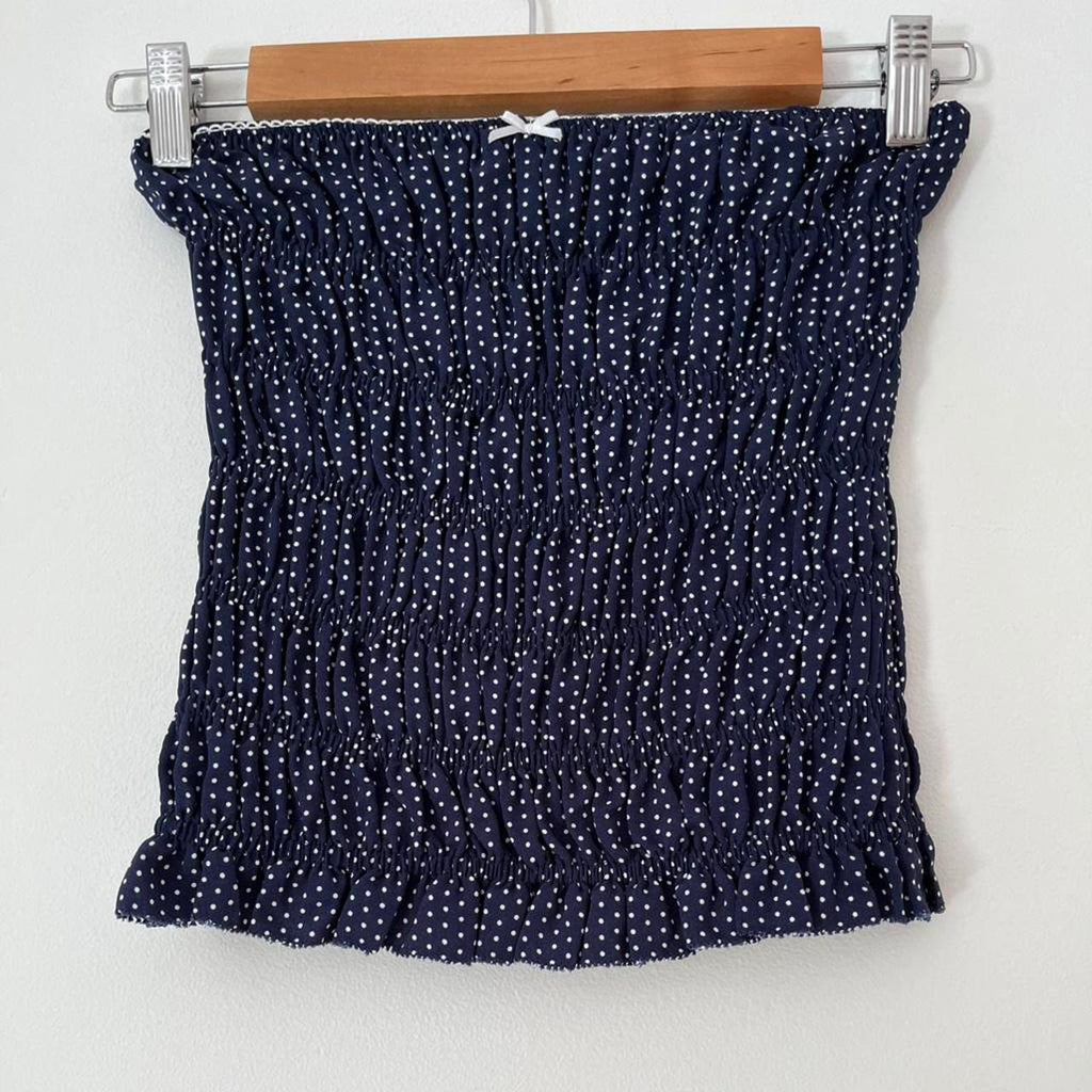 Frankie’s Bikinis JOLIE Tube Top in Dotty