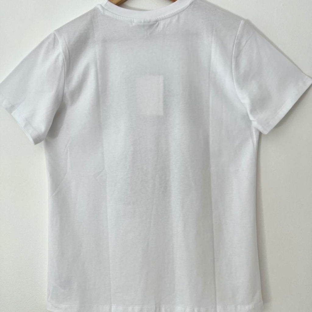 Ganni BNWT Basic Jersey Cherry Relaxed T-Shirt.