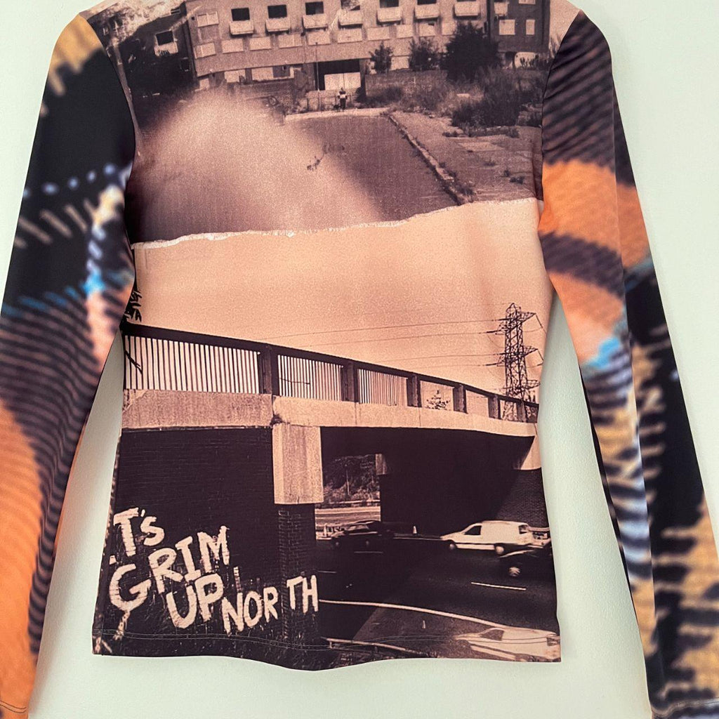 Lucinda Babi GRIM UP NORTH Long Sleeve Top Size XS-S.