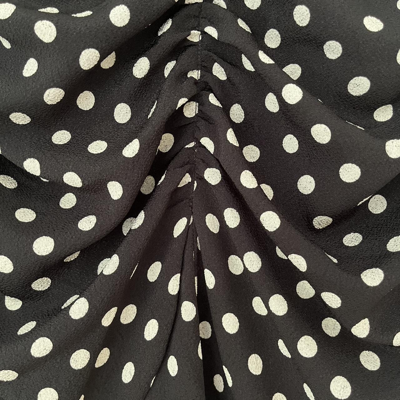Anna Sui BNWT RUCHED Polka Dot Skirt.