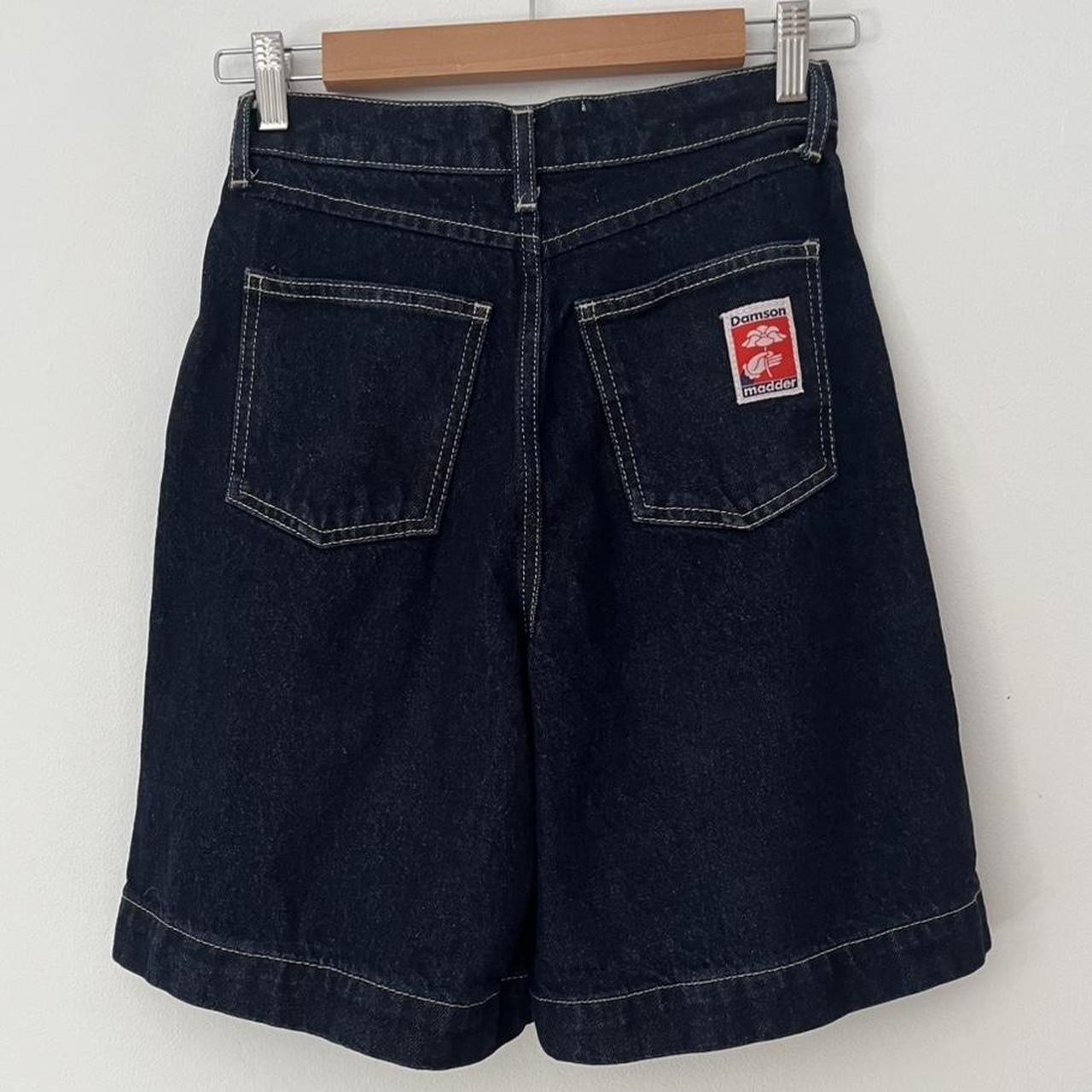 Damson Madder NOVA Jorts in Indigo.