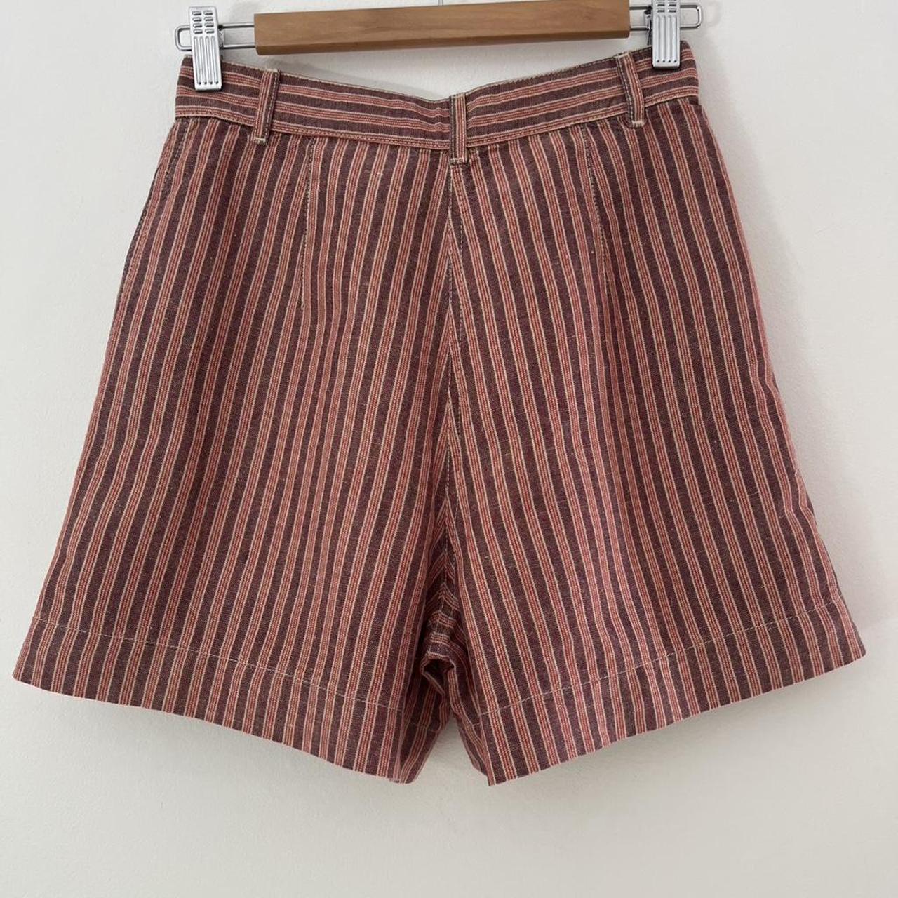 Penny Sage DREYFUS Shorts in Red Stripe.