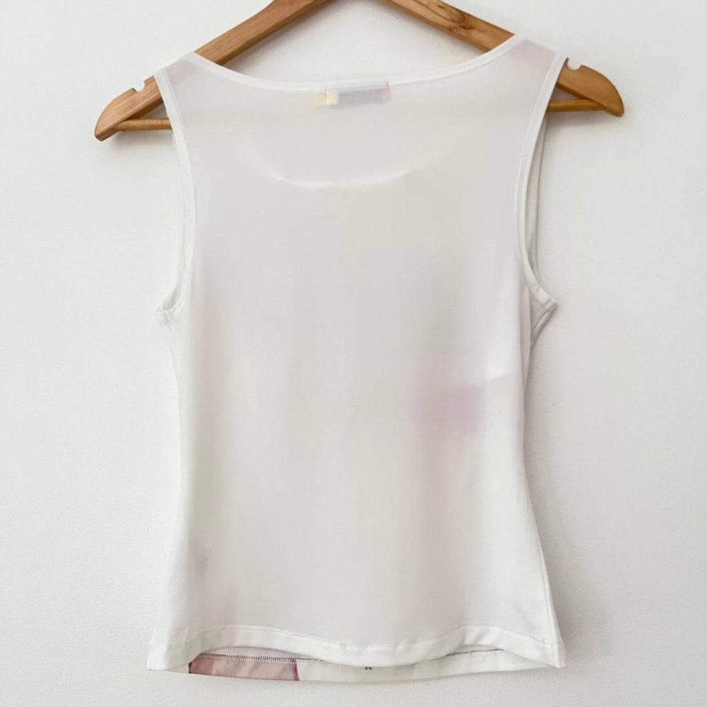 Tyler McGillivary MUSHROOM Cowel Neck Top.