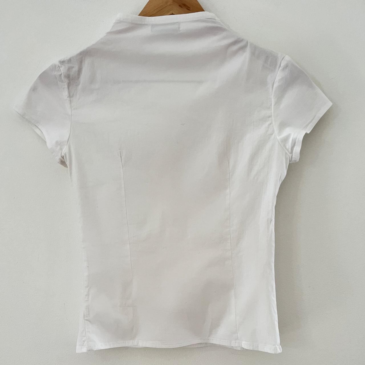 Caspar the Label POET Cap-Sleeve Shirt Size XS.