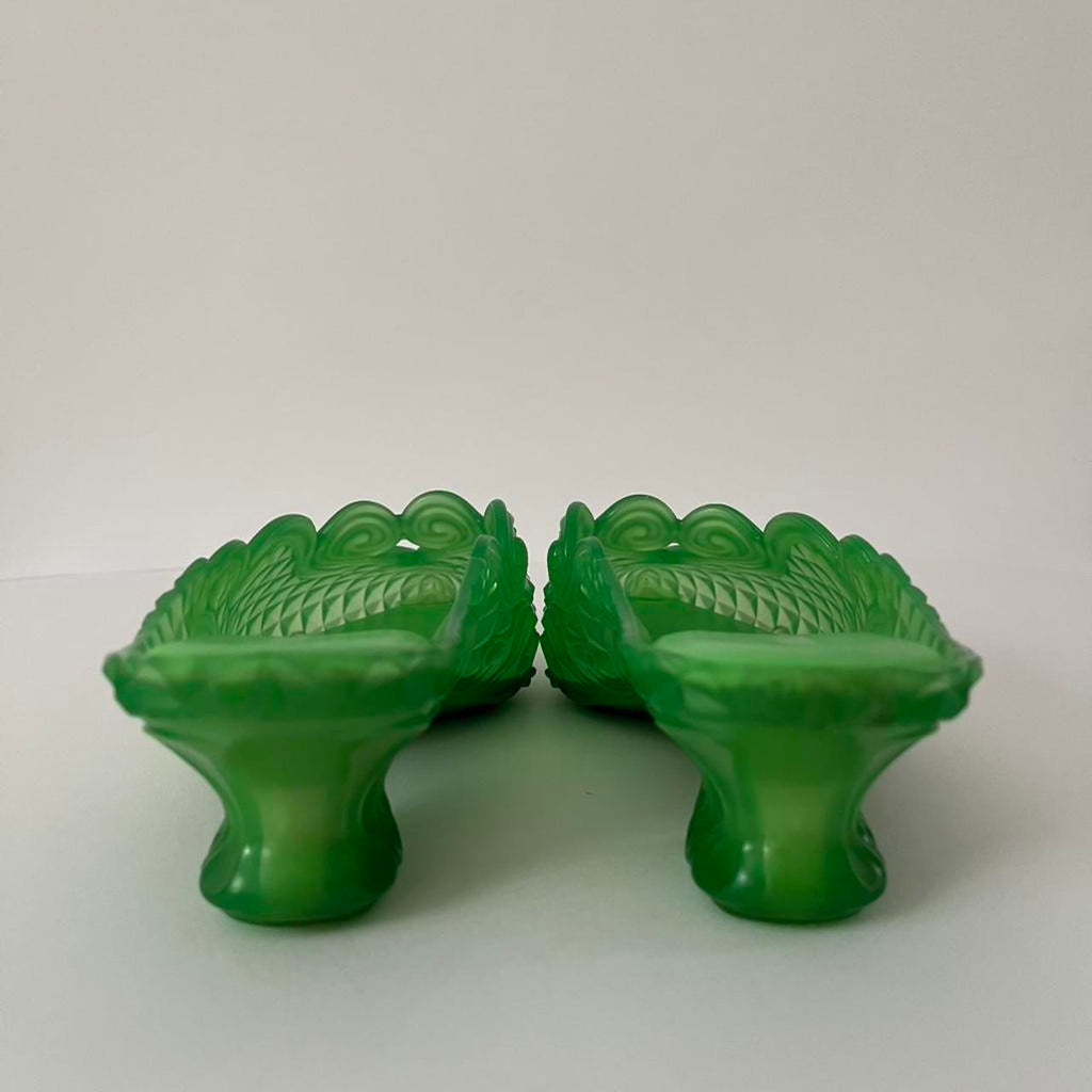 Melissa x Y/Project COURT Shoe in Green.