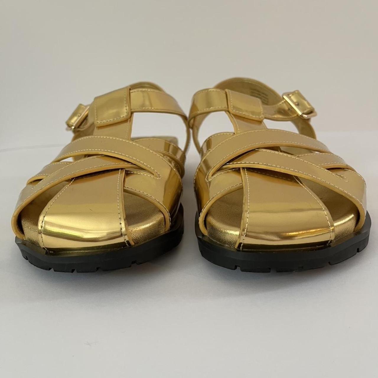 Radical Yes GINNY Sandals in Gold.