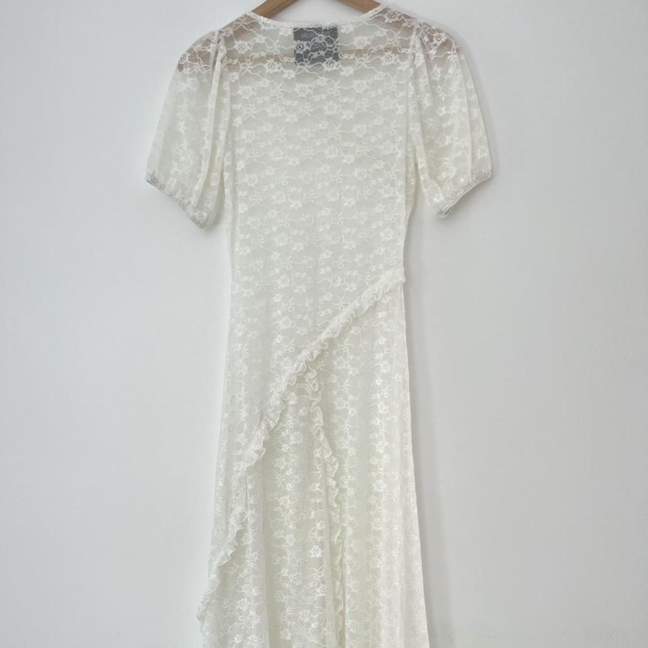 Damson Madder LEILA Flower Lace Maxi Dress.
