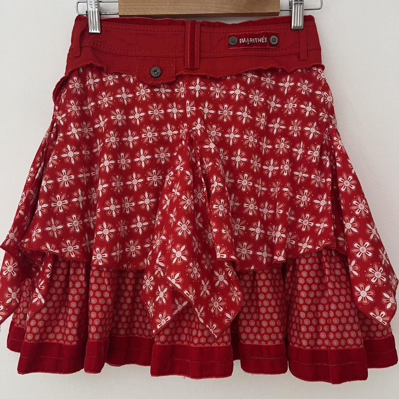 Marithé et François Girbaud Vintage Mini Skirt.