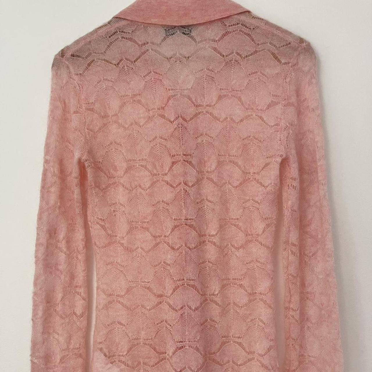 Lee Mathews Sample Long Sleeve Knit Blouse.