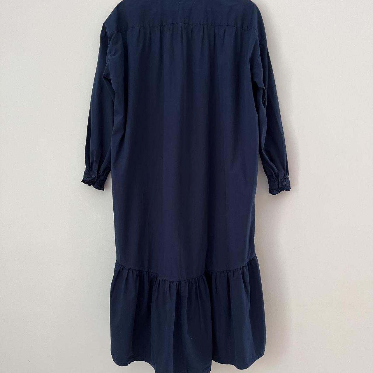 SUKU Home Midi Smock Dress in Navy.