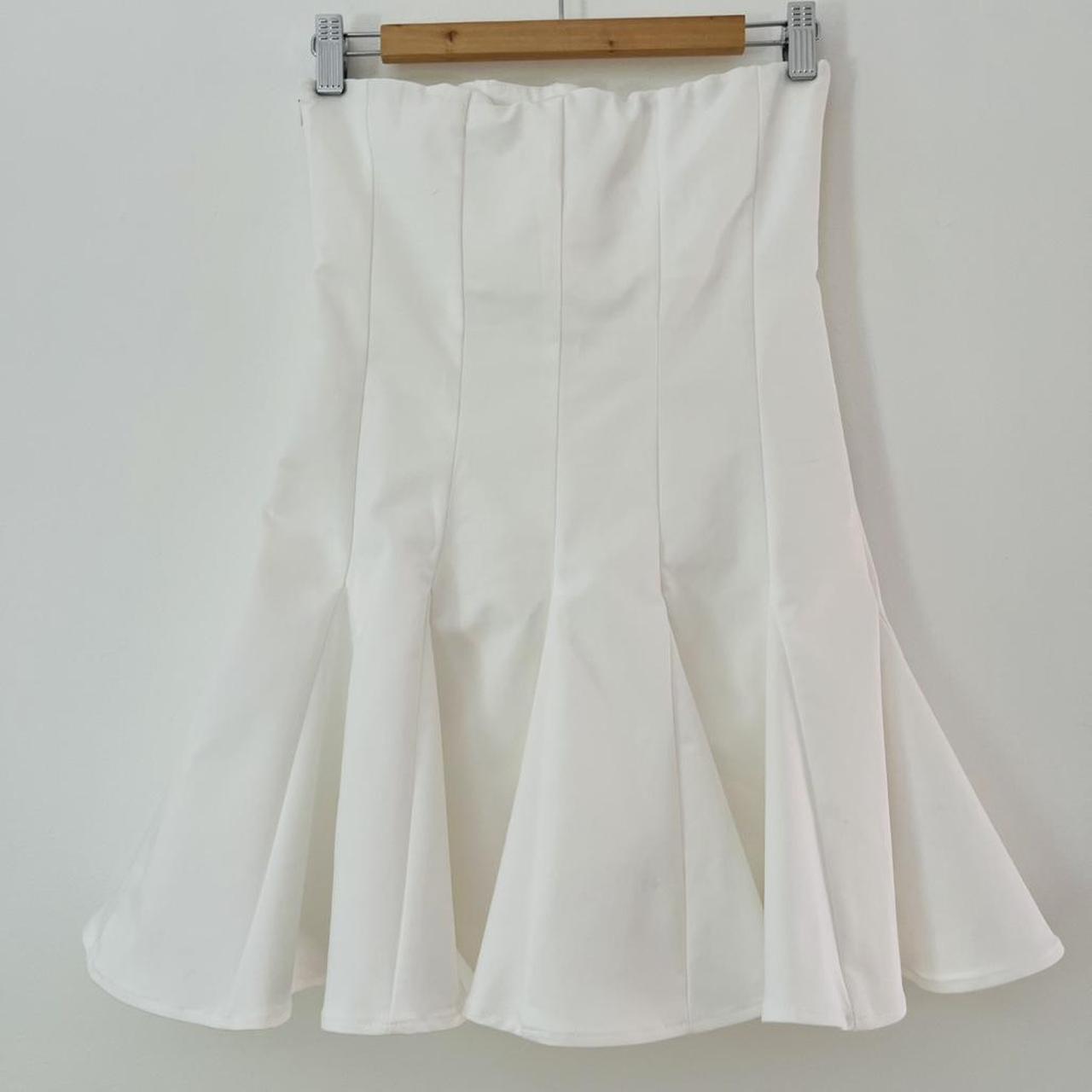 Gimaguas WILLIAMS White Mini Dress.