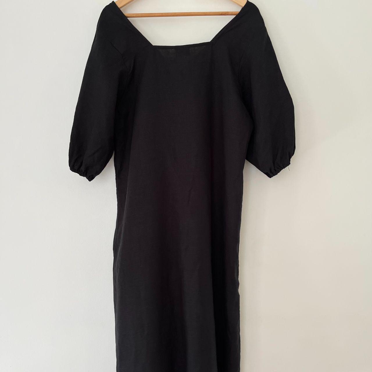 Deiji Studios BNWT SQUARED Dress in Black.