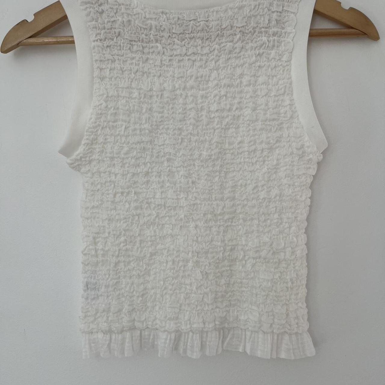 Permanent Vacation BNWT SIGNAL Tank Top in Chalk.