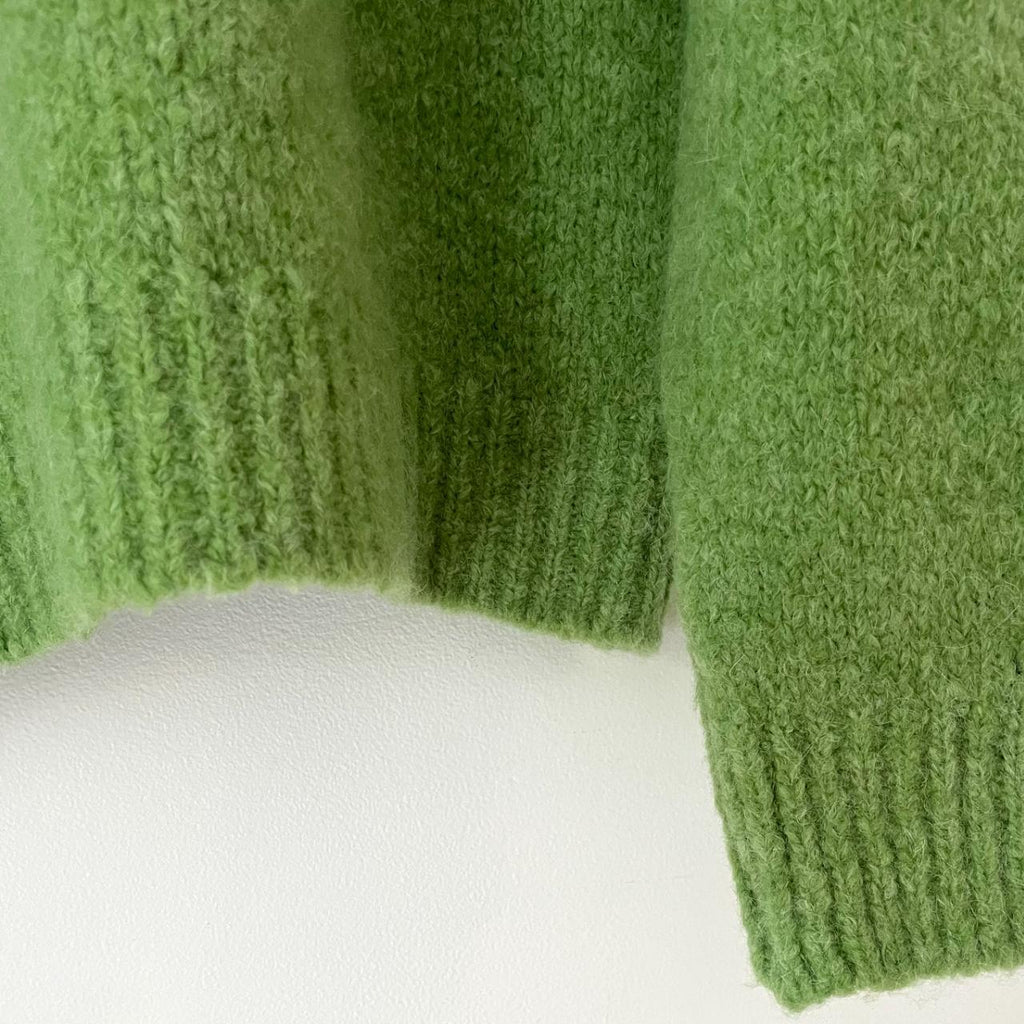 Paloma Wool BEN TROBAT Jumper in Kiwi Green.