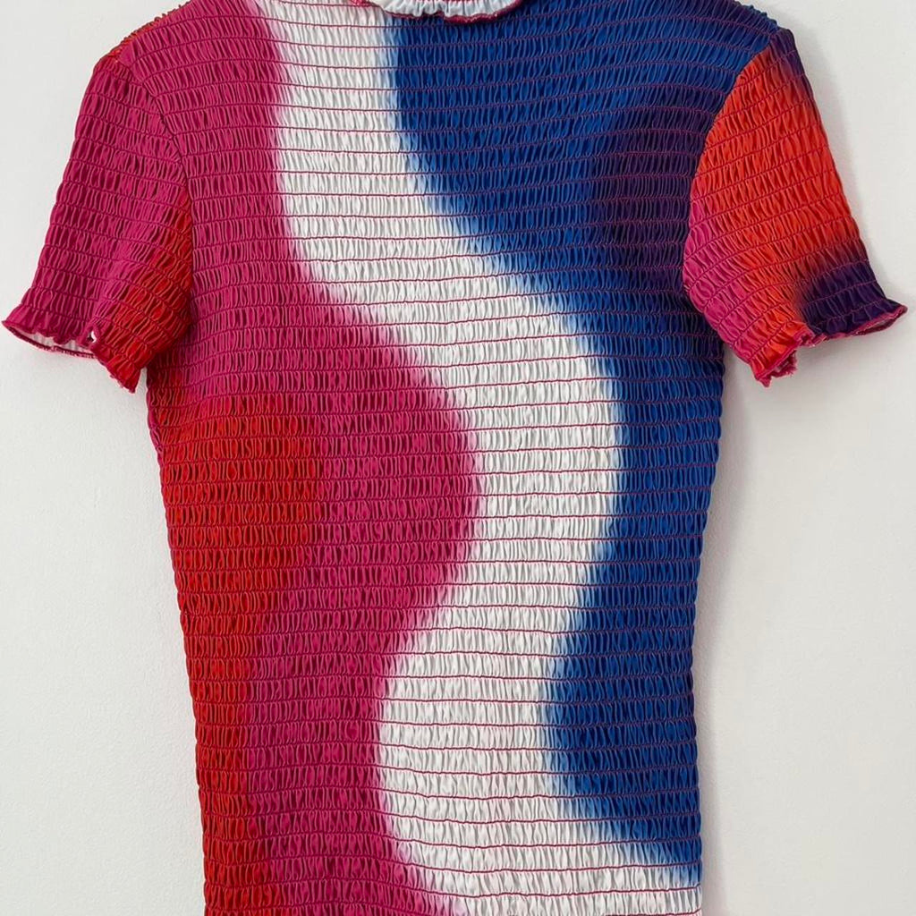 Tyler McGillivary LEA Top in Atomic Print.