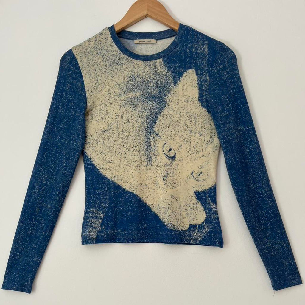 Paloma Wool FLOVI Top in Kitten Print.