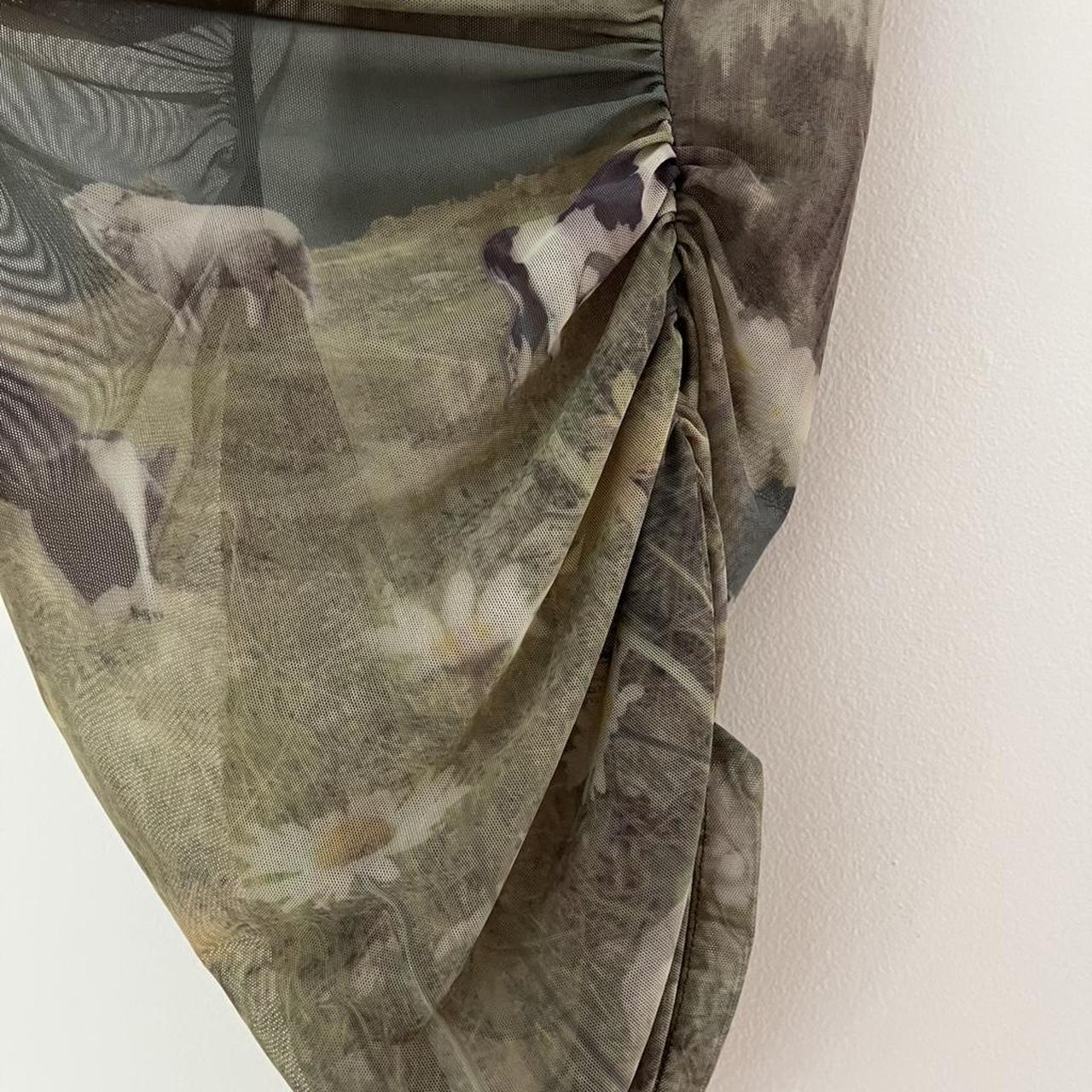 Arthur NWT Ruched Tank Top in Bucolic.