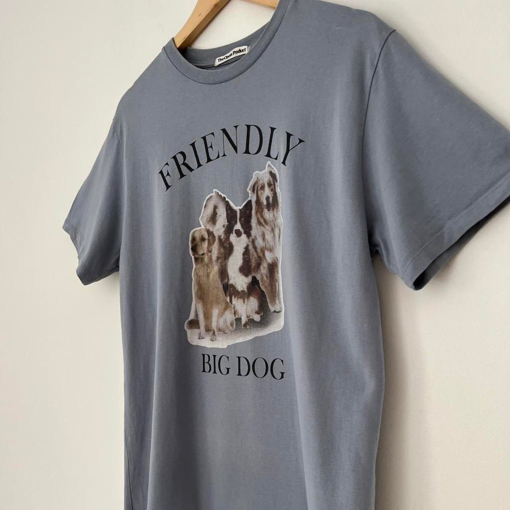 The Open Product FRIENDLY BIG DOG T-shirt.