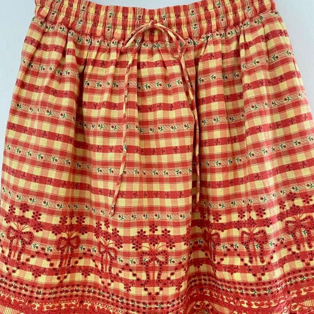 Damson Madder BNWT CORSETTE RARA Tiered Midi Skirt Size 10.